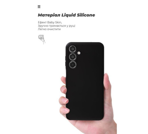 Чехол для мобильного телефона Armorstandart ICON Samsung M35 5G (M356) Camera cover Black (ARM77972)