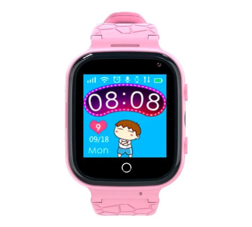 Смарт-годинник Gelius Pro GP-PK007 (Ocean) Pink Kids smart watch with GPS tracker (Pro GP-PK007 (Ocean) Pink)
