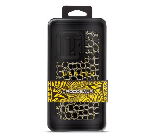 Чехол для мобильного телефона Harder Crocosaur Apple iPhone 14 Pro Black (ARM76719)