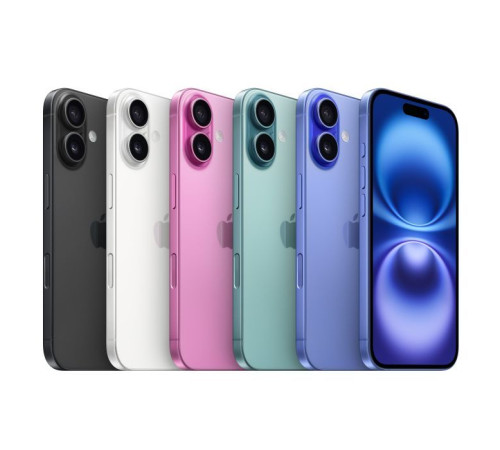 Мобільний телефон Apple iPhone 16 128GB Pink (MYEA3)