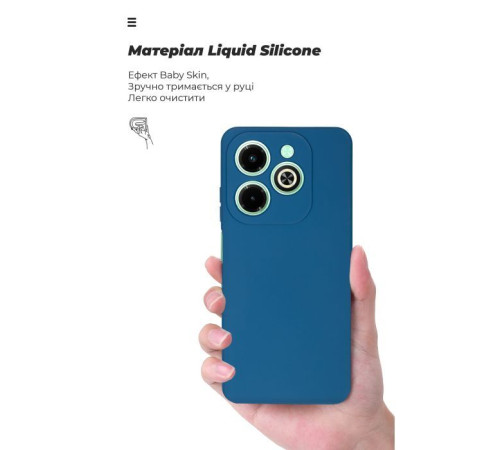 Чохол до мобільного телефона Armorstandart ICON Infinix Hot 40i Camera Cover Dark Blue (ARM79058)