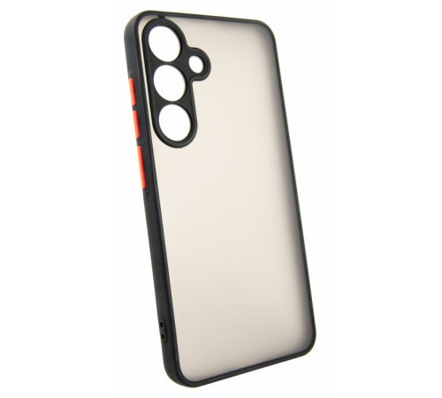 Чохол до мобільного телефона Dengos Matte Samsung Galaxy S24+ Black (DG-TPU-MATT-147)