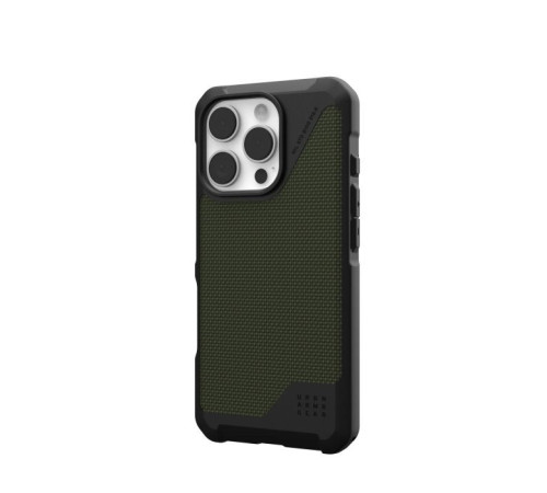 Чохол до мобільного телефона UAG iPhone 16 Pro Metropolis LT Magsafe Kevlar Olive (114452113972)