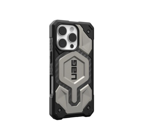 Чохол до мобільного телефона UAG iPhone 16 Pro Monarch Pro Magsafe Titanium (114456113636)