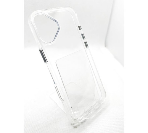 Чохол до мобільного телефона BeCover Space Case для Apple iPhone 16 Plus Transparancy (712107)