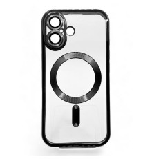Чохол до мобільного телефона BeCover TPU Chrome Case (MagSafe) для Apple iPhone 16 Plus Black (712075)