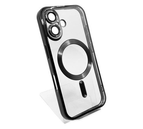 Чохол до мобільного телефона BeCover TPU Chrome Case (MagSafe) для Apple iPhone 16 Plus Black (712075)