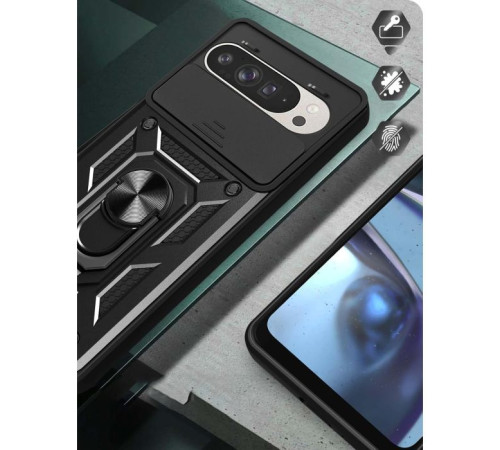 Чохол до мобільного телефона BeCover Military Google Pixel 9 Pro Black (712186)