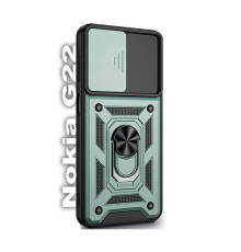 Чохол до мобільного телефона BeCover Military Nokia G22 Dark Green (709991)