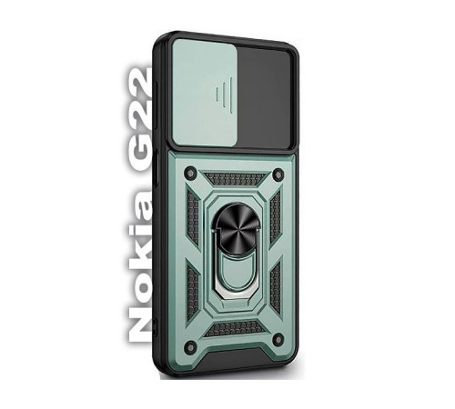 Чохол до мобільного телефона BeCover Military Nokia G22 Dark Green (709991)