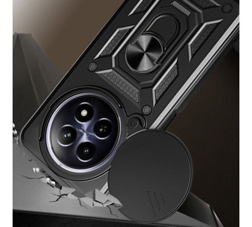 Чохол до мобільного телефона BeCover Military Realme 12 5G Black (712175)