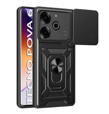 Чохол до мобільного телефона BeCover Military Tecno POVA 6 (LI7) Black (712167)