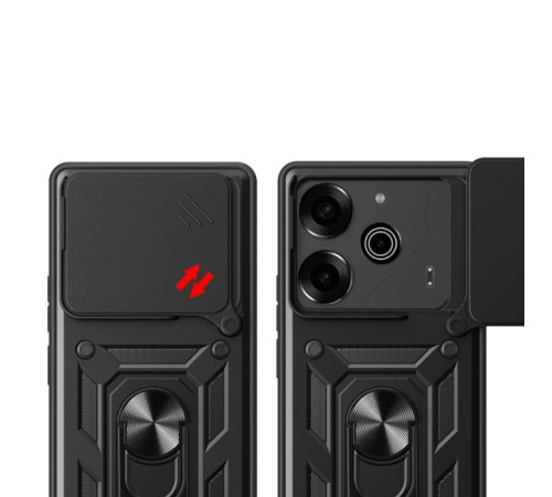 Чохол до мобільного телефона BeCover Military Tecno POVA 6 (LI7) Black (712167)