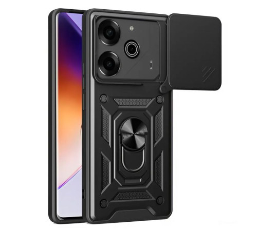 Чохол до мобільного телефона BeCover Military Tecno POVA 6 (LI7) Black (712167)