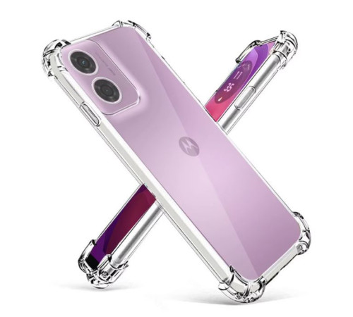 Чохол до мобільного телефона BeCover Anti-Shock Motorola Moto G04/ E14 Clear (712309)