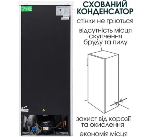 Морозильная камера PRIME Technics FS 1435 MX