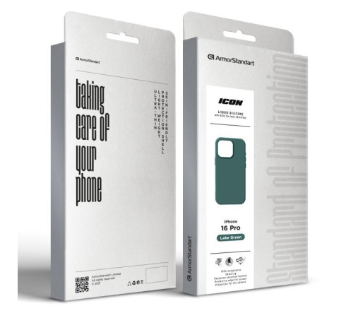 Чохол до мобільного телефона Armorstandart ICON2 Case Apple iPhone 16 Pro Lake Green (ARM81303)