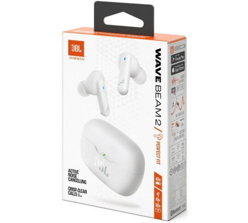 Наушники JBL Wave Beam 2 White (JBLWBEAM2WHT)