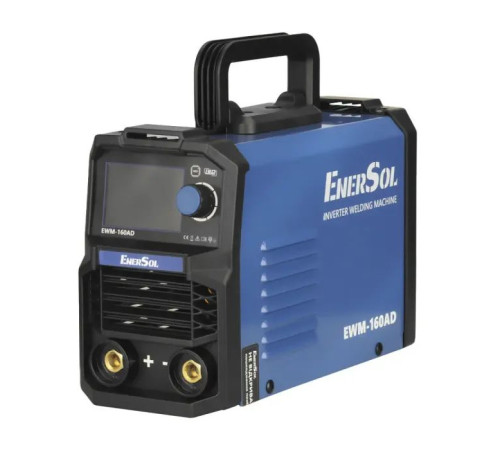 Сварочный аппарат Enersol инверторный, 20-160 A, 7.2 кВт, 3.1 кг (EWM-160AD)