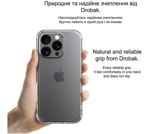 Чохол до мобільного телефона Drobak Acrylic Case with Airbag для Apple iPhone 14 Plus (949404)