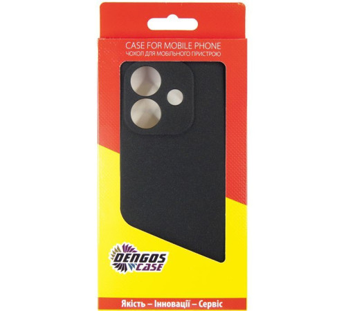 Чохол до мобільного телефона Dengos Carbon OPPO A3X (black) (DG-TPU-CRBN-216)