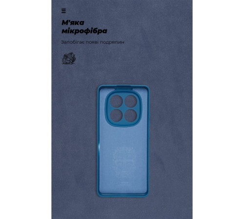 Чохол до мобільного телефона Armorstandart ICON Xiaomi Redmi Note 14 Pro 5G / Poco X7 Camera cover Dark Blue (ARM79828)