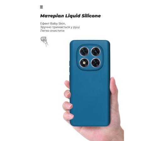 Чохол до мобільного телефона Armorstandart ICON Xiaomi Redmi Note 14 Pro 5G / Poco X7 Camera cover Dark Blue (ARM79828)