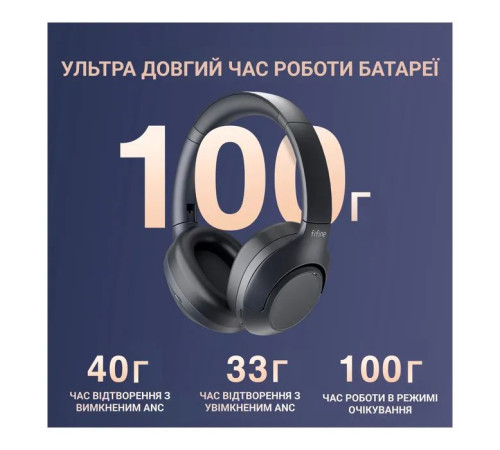 Наушники Fifine X3 Wireless Black (X3)