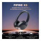 Наушники Fifine X3 Wireless Black (X3)