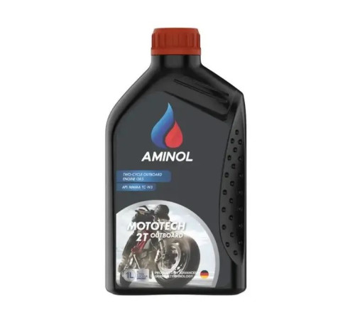 Моторна олива Aminol Mototech 2T Red 1л (AM148735)