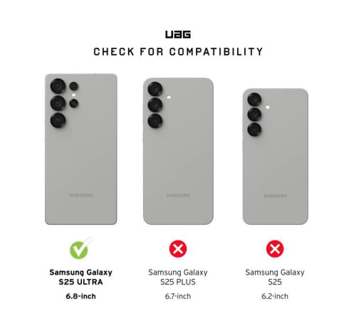 Чохол до мобільного телефона UAG Samsung Galaxy S25 Ultra Plyo with Magnet Purple/Pink Ombre (214486114995)