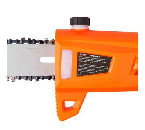 Ланцюгова пила SEQUOIA висоторіз з телекскопом. штангою, 20 В, 4Ah, шина 20 см (SBPS2008TO-EV)