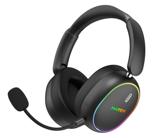 Навушники Hator Phoenix 2 Wireless Hi-Res SyncHUB connection Black (ESH40)