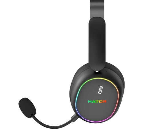 Навушники Hator Phoenix 2 Wireless Hi-Res SyncHUB connection Black (ESH40)