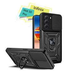 Чохол до мобільного телефона BeCover Military Infinix Hot 50 Pro (X6881) Black (713048)