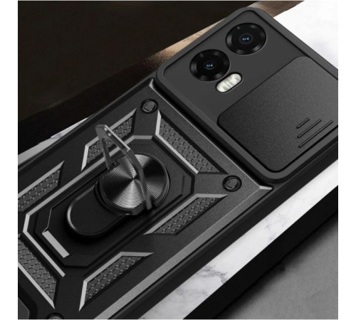 Чохол до мобільного телефона BeCover Military Motorola Moto G35 Black (713089)