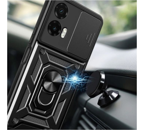 Чохол до мобільного телефона BeCover Military Motorola Moto G35 Black (713089)