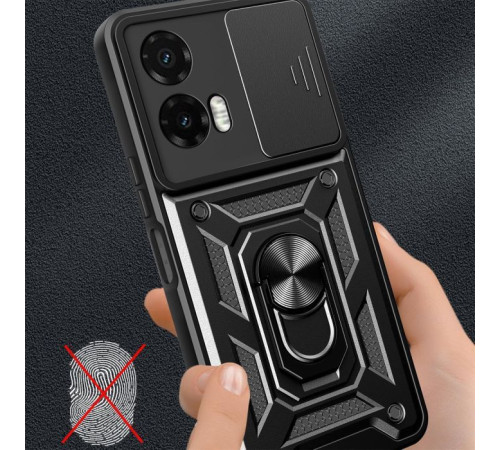 Чохол до мобільного телефона BeCover Military Motorola Moto G35 Black (713089)