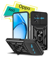 Чохол до мобільного телефона BeCover Military Oppo A60 Black (713078)