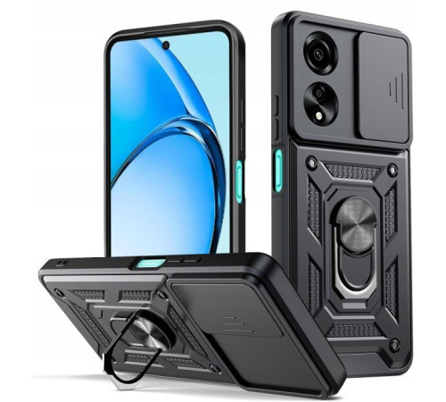 Чохол до мобільного телефона BeCover Military Oppo A60 Black (713078)