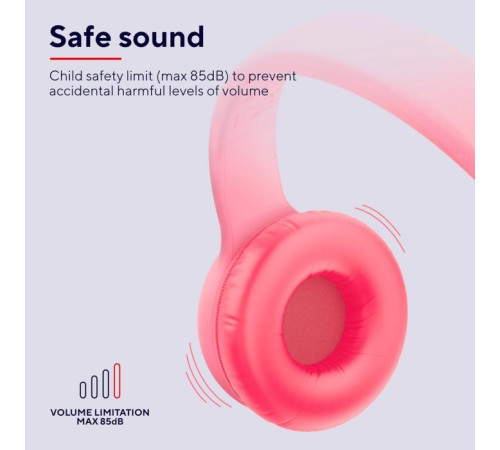 Навушники Trust Nouna Kids Wireless Pink (25274)