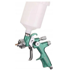 Фарбопульт Toptul пневматичний LVLP верх.пласт.бачок 600мл, (898-2-1.4LP)