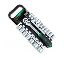 Набір інструментів Toptul з тріскачкою 1/2" 20шт. 8-32мм (GABB2001)