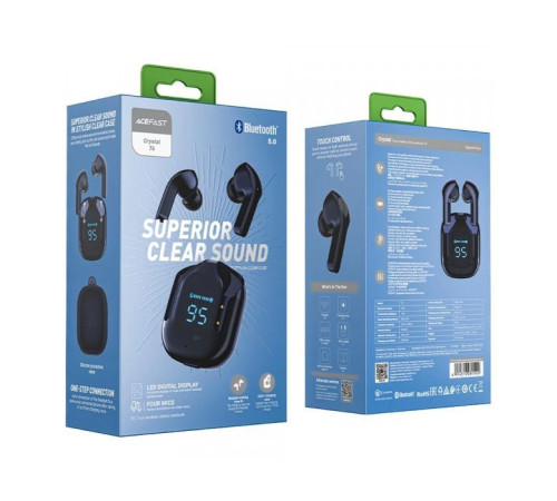Наушники Acefast T6 Sapphire Blue (6974316281542)
