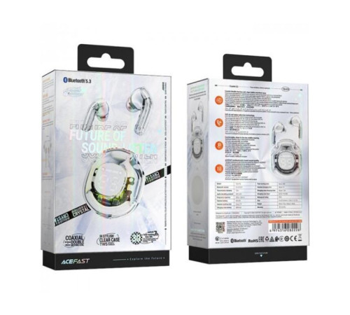 Навушники Acefast T8 White Moon (6974316282228)