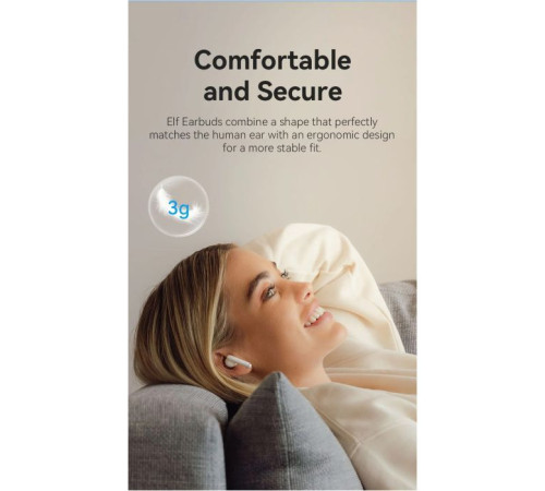 Навушники Vention Elf Earbuds E03 White (NBHW0)