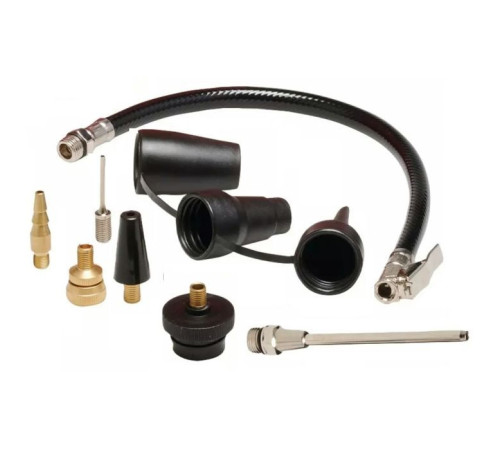 Пістолет для підкачки коліс Einhell набір 10 предметів (4139694)