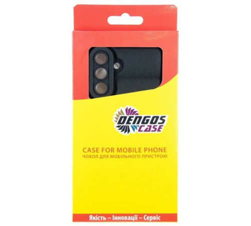 Чохол до мобільного телефона Dengos Soft Samsung Galaxy A36 5G (black) (DG-TPU-SOFT-73)