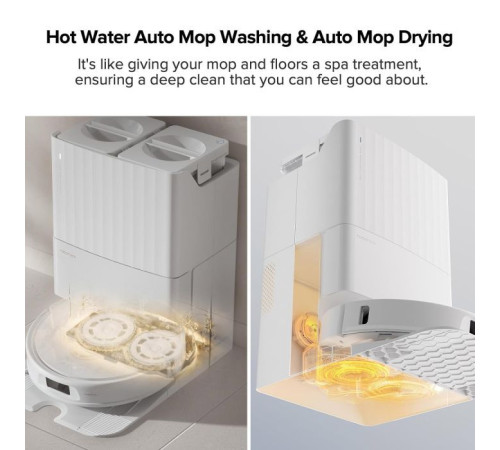 Пилосос Roborock Q REVO PRO WHITE (QRP02-00)