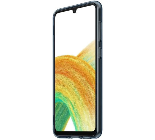 Чохол до мобільного телефона Samsung Clear Strap Cover Samsung Galaxy A33 EF-XA336CBEGRU Black (EF-XA336CBEGRU)